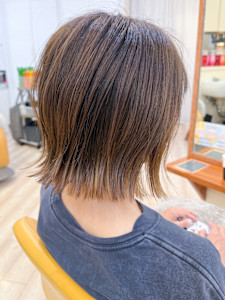 【morio成増/児玉】 外ハネボブ 縮毛矯正