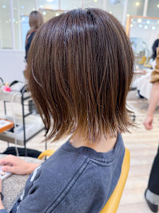 【morio成増/児玉】 外ハネボブ 縮毛矯正