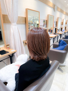 白髪ぼかし細めハイライト30代40代50代グレージュ