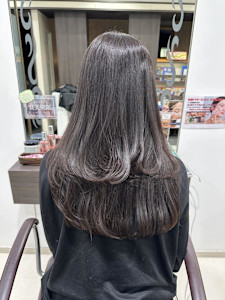 艶髪縮毛とレイヤー