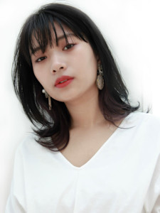 ジグザグバング×モードロブ×外ハネ3Dカラー