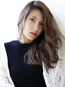 サイドパートウェーブ×3D外国人風アッシュ