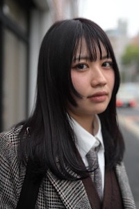 ラベンダーブラック/髪質改善/垢抜けレイヤー/20代