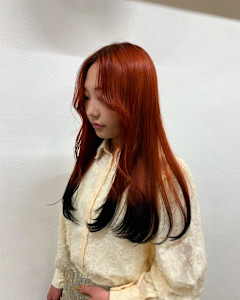 エンドカラー：フォックスカラー