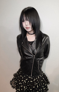 セクションカラー　デザインカラー　ケアブリーチカラー　ウルフ