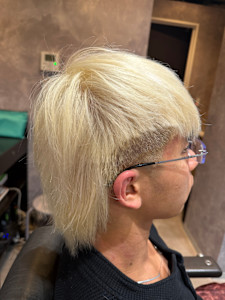 マレット×ブロンド