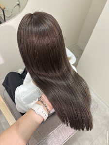 髪質改善トリートメント/オリーブベージュ/酸性ストレート