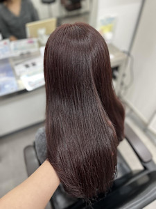 初カラーでやりたい赤髪！