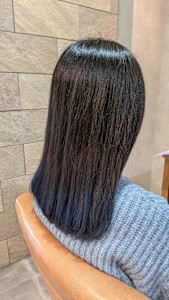 裾カラー×ネイビーブルー☆