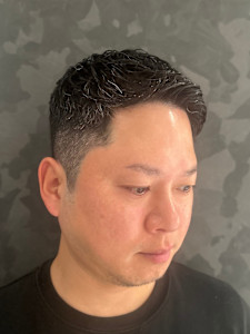 アップバングショート