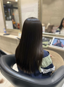 艶髪ロングストレート