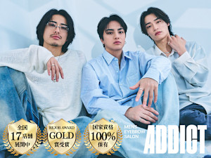 メンズ眉毛サロン ADDICT 広島パルコ店(メンズマユゲサロン アディクト ヒロシマパルコテン)