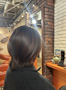 大人上品なひし形ウルフカット【006スタイル】