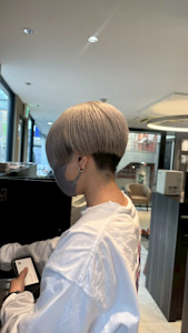 骨格補正カット×極上の刈り上げマッシュ