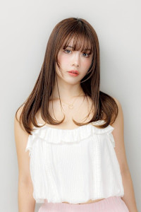ロング×ストレート＝お仕事モード