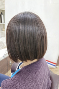 オイルストレート×ミニボブ