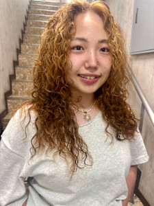 ガーリーパーマ♪