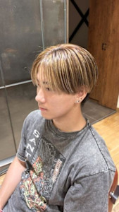 POREPORE【谷保/国立】メンズ　ハイライト - POREPORE HAPPY HAIR BASE 国立谷保【ポレポレハッピーヘアーベース】掲載