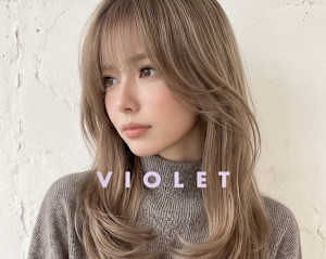 VIOLET  ～隠れ家サロン～ブリーチ/髪質改善/レイヤー(ヴァイオレット)