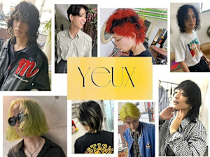yeux メンズパーマ/ブリーチ/ハイライト/メンズカット(イユ メンズパーマ ブリーチ ハイライト メンズカット)