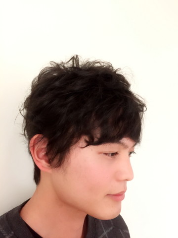 猫っ毛 くせ毛 メンズショート 猫っ毛 くせ毛 メンズショート
