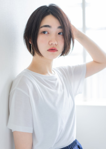 サラサラの質感がオシャレなヘアスタイル