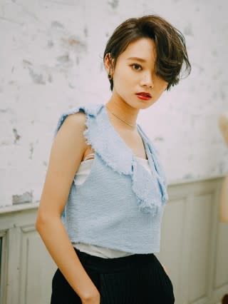 カッコ可愛い大人のショートヘアスタイル