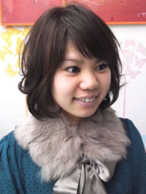 大人ガーリーボブ