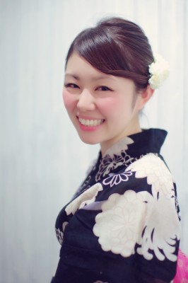 浴衣ヘアアレンジ 襟足スッキリ夏花火 浴衣ヘアアレンジ 襟足スッキリ夏花火のイメージ画像