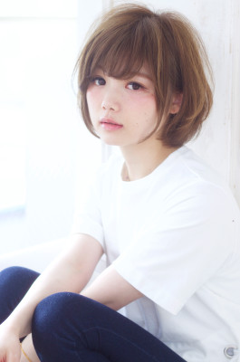スタイリング簡単大人ショートボブ　M９０