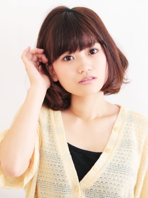 ウェーブから始まる可愛さ☆柔らかウェーブボブ