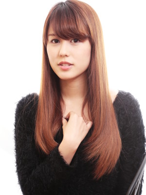 思わず触りたくなる☆きらめく美ロングレイヤー