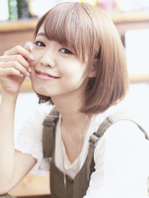☆美ツヤの大人可愛いストレートボブ♪