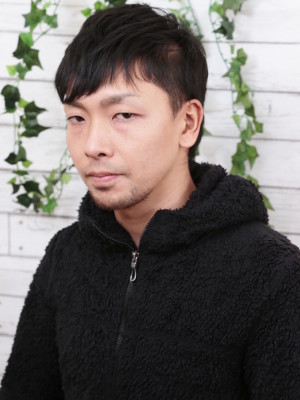大人メンズ用☆ワイルドなアシメショート