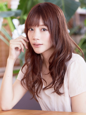 ☆フェミニンな抜け感可愛く♪やわらかパーマ☆