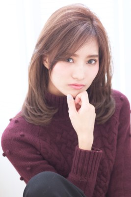 ニュアンスカールエアリーボブエアリーカールふわふわボブ
