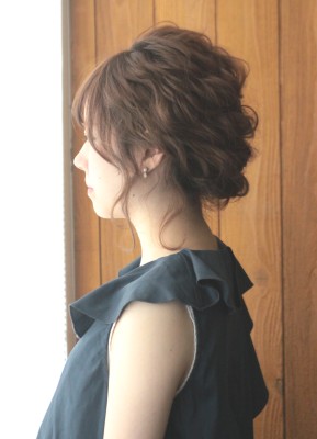 ボブでもできるヘアセット
