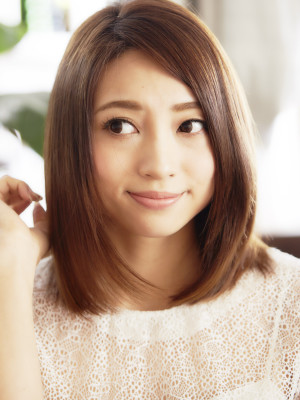 ☆ちょうどいい長さのナチュラルな美髪なロブヘア☆