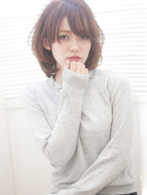低温でかけるデジタルパーマでダメージレスお手入れ楽チンボブ