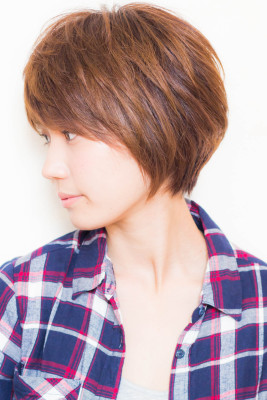 ☆流し前髪で大人かわいく