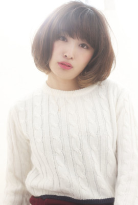 お手入れラクチンな大人ボブ