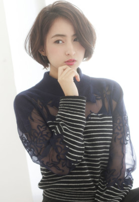 大人のダメージレスデジタルパーマボブ