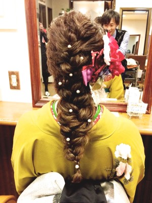 和装ヘア☆
