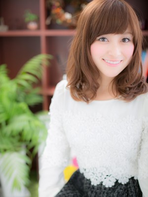 モテ度・愛され度抜群♪王道ゆるふわミディｃ