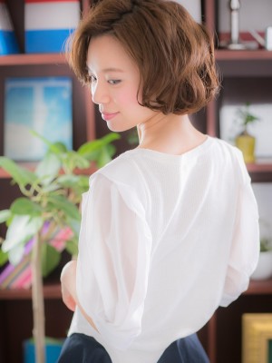 大人カジュアル♪なフェミボブ