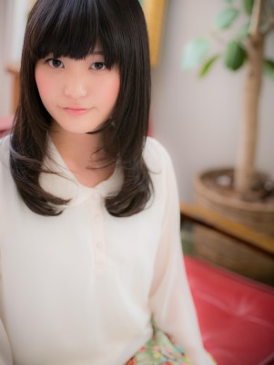 【黒髪・暗髪style】毛先のカールがカワイイ★愛されロング 【黒髪・暗髪style】毛先のカールがカワイイ★愛されロング