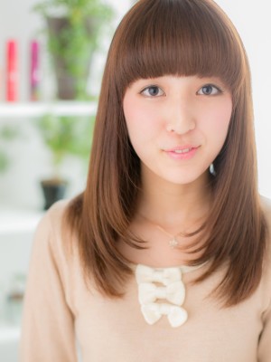 【まっすぐストレート】さらツヤ★愛されロング