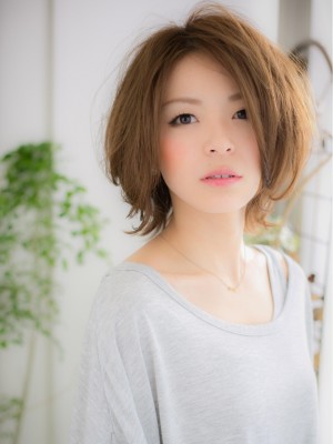 軽やか大人クールな毛束感ボブ★ふんわりver.2