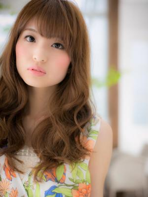 華やぐ♪モカブラウンの、くっきりウェーブ2