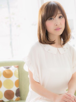 鎖骨がキレイに☆ふわふわミディｂ